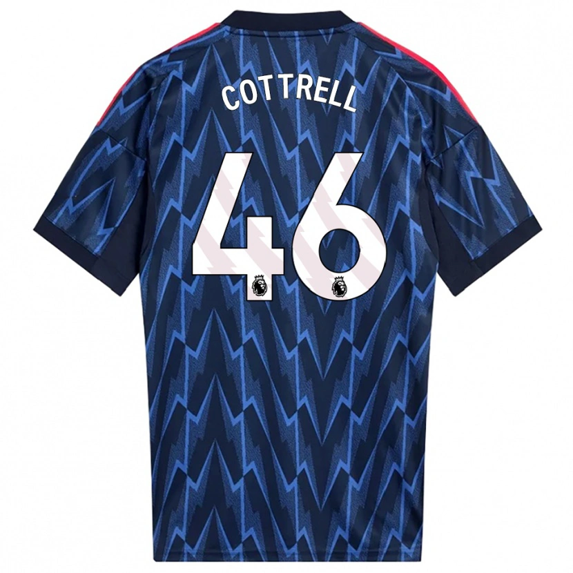 Danxen Damen Ben Cottrell #46 Marine Rot Auswärtstrikot Trikot 2025/26 T-Shirt Österreich