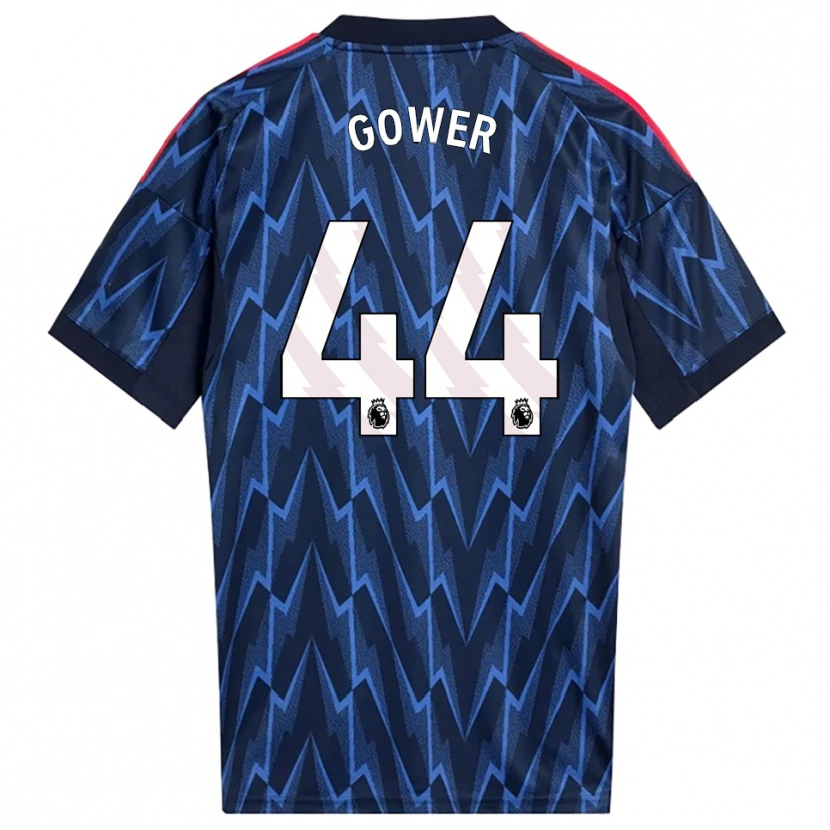 Danxen Damen Jimi Gower #44 Marine Rot Auswärtstrikot Trikot 2025/26 T-Shirt Österreich
