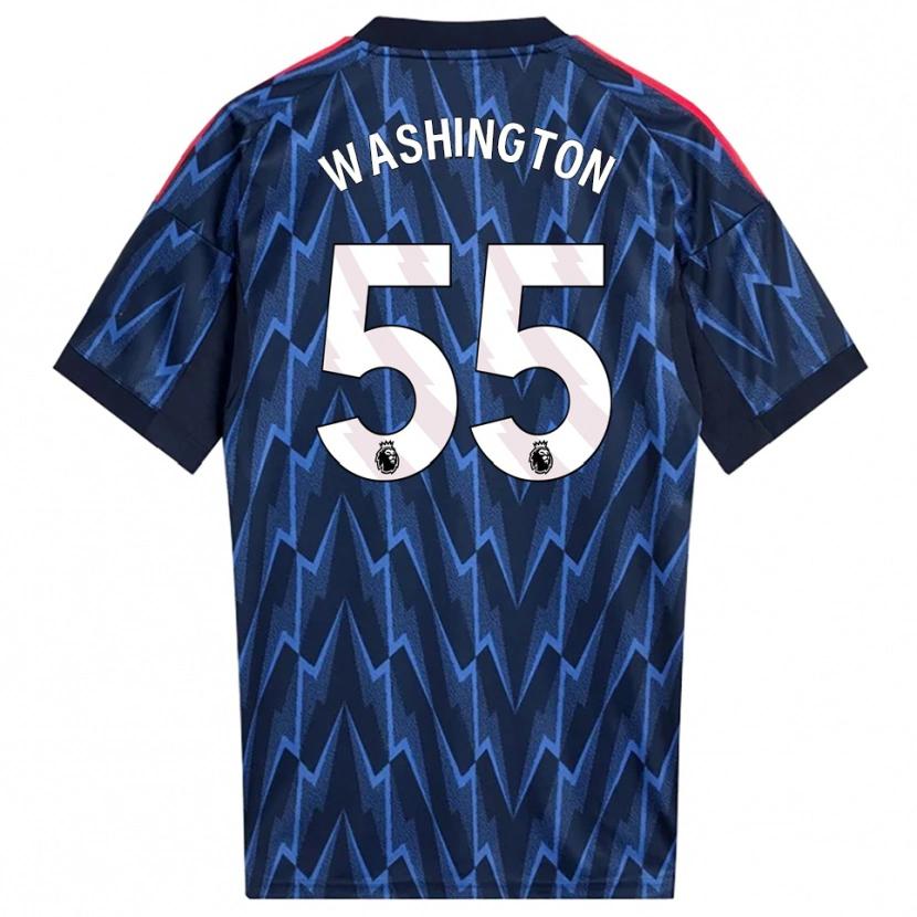 Danxen Damen Marcell Washington #55 Marine Rot Auswärtstrikot Trikot 2025/26 T-Shirt Österreich