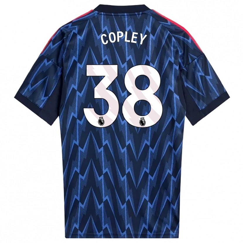 Danxen Damen Louie Copley #38 Marine Rot Auswärtstrikot Trikot 2025/26 T-Shirt Österreich