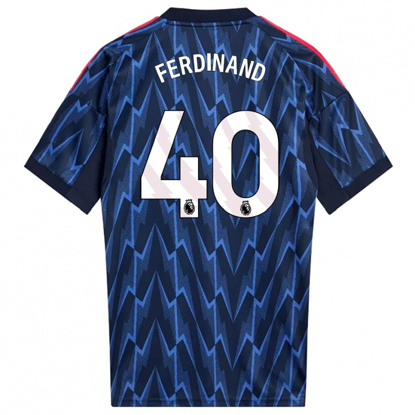 Danxen Damen Sebastian Ferdinand #40 Marine Rot Auswärtstrikot Trikot 2025/26 T-Shirt Österreich