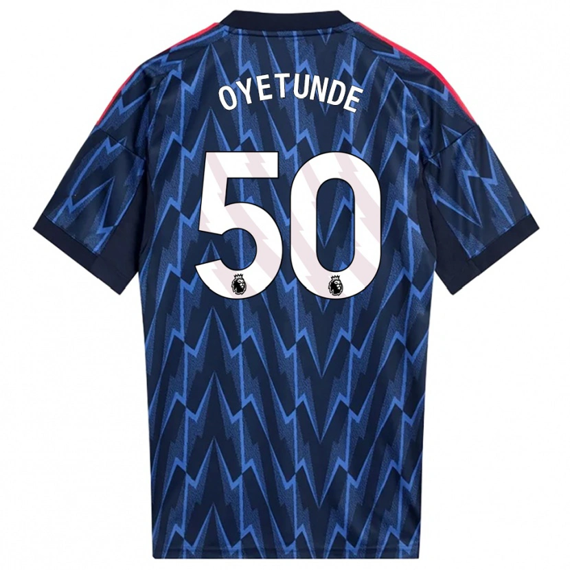 Danxen Damen Daniel Oyetunde #50 Marine Rot Auswärtstrikot Trikot 2025/26 T-Shirt Österreich