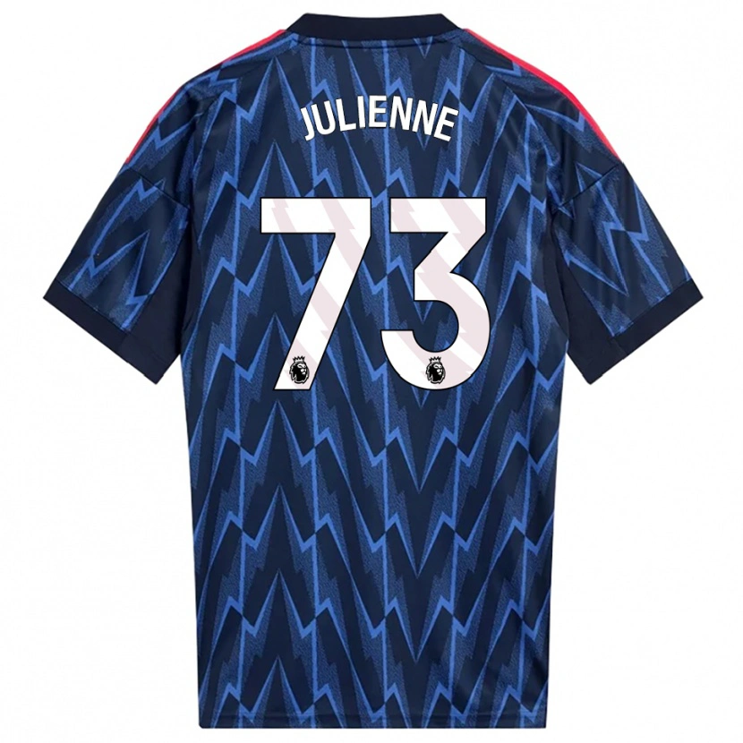 Danxen Damen Theo Julienne #73 Marine Rot Auswärtstrikot Trikot 2025/26 T-Shirt Österreich