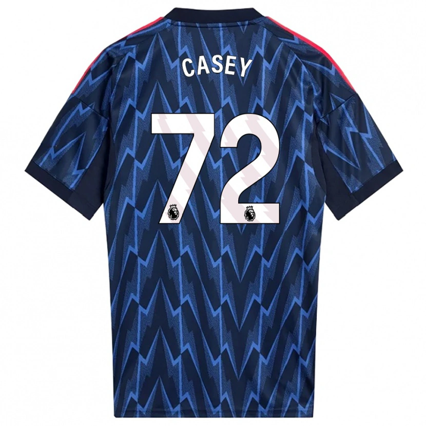 Danxen Damen Dan Casey #72 Marine Rot Auswärtstrikot Trikot 2025/26 T-Shirt Österreich