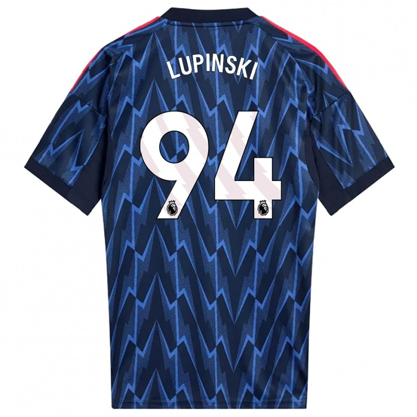 Danxen Damen Remi Lupinski #94 Marine Rot Auswärtstrikot Trikot 2025/26 T-Shirt Österreich