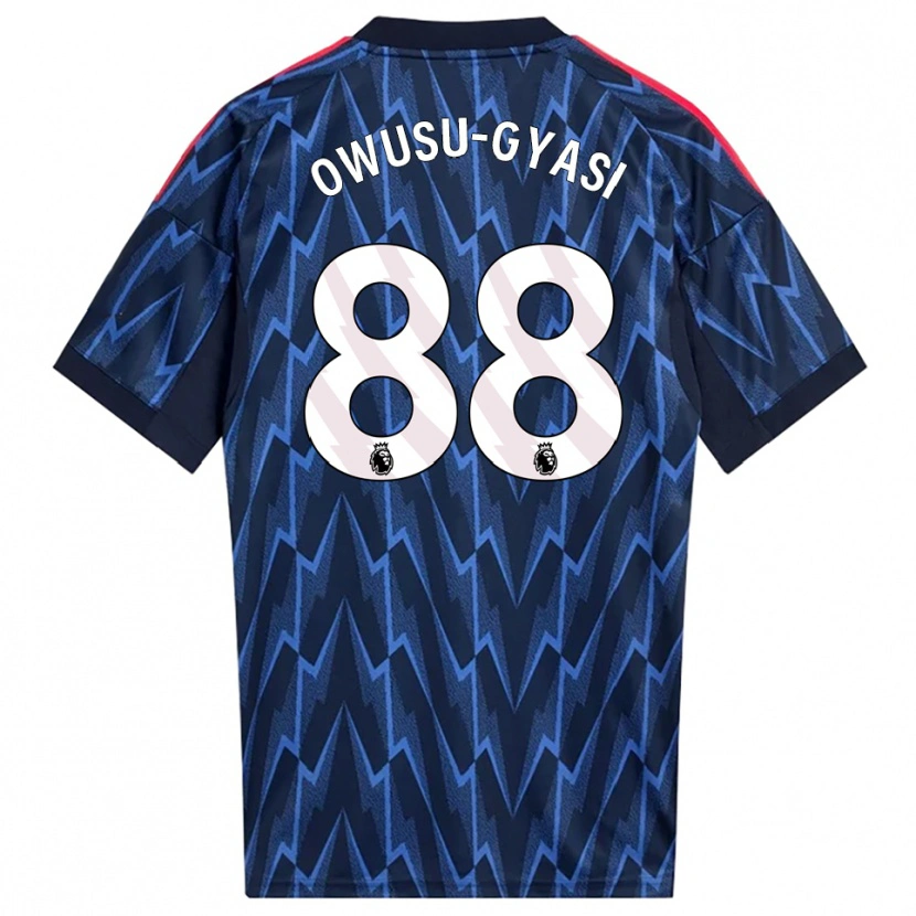 Danxen Damen Abraham Owusu-Gyasi #88 Marine Rot Auswärtstrikot Trikot 2025/26 T-Shirt Österreich
