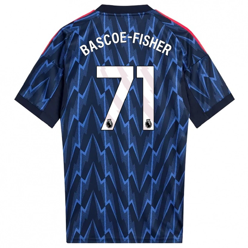 Danxen Damen Jakai Bascoe-Fisher #71 Marine Rot Auswärtstrikot Trikot 2025/26 T-Shirt Österreich