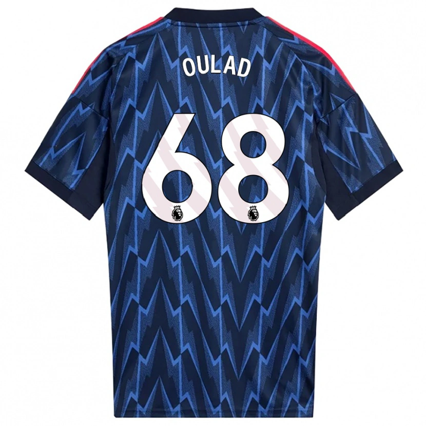 Danxen Damen Salah-Eddine Oulad M'hand #68 Marine Rot Auswärtstrikot Trikot 2025/26 T-Shirt Österreich