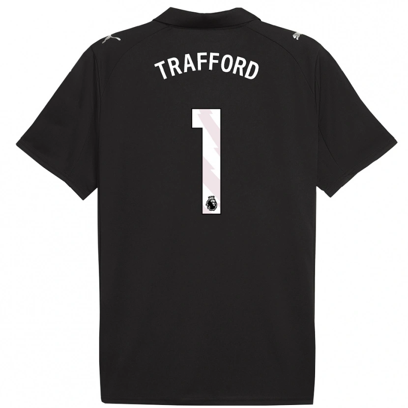 Danxen Damen James Trafford #1 Schwarz Weiß Auswärtstrikot Trikot 2025/26 T-Shirt Österreich