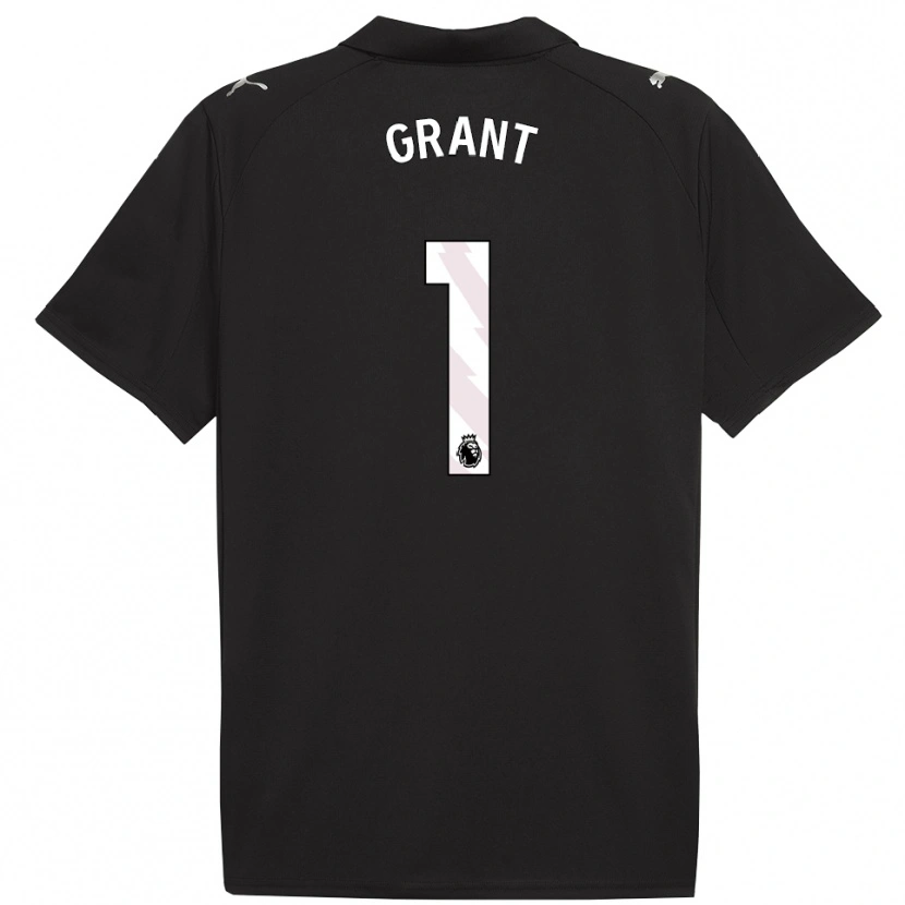 Danxen Damen True Grant #1 Schwarz Weiß Auswärtstrikot Trikot 2025/26 T-Shirt Österreich
