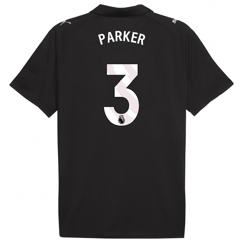 Danxen Damen Harrison Parker #3 Schwarz Weiß Auswärtstrikot Trikot 2025/26 T-Shirt Österreich