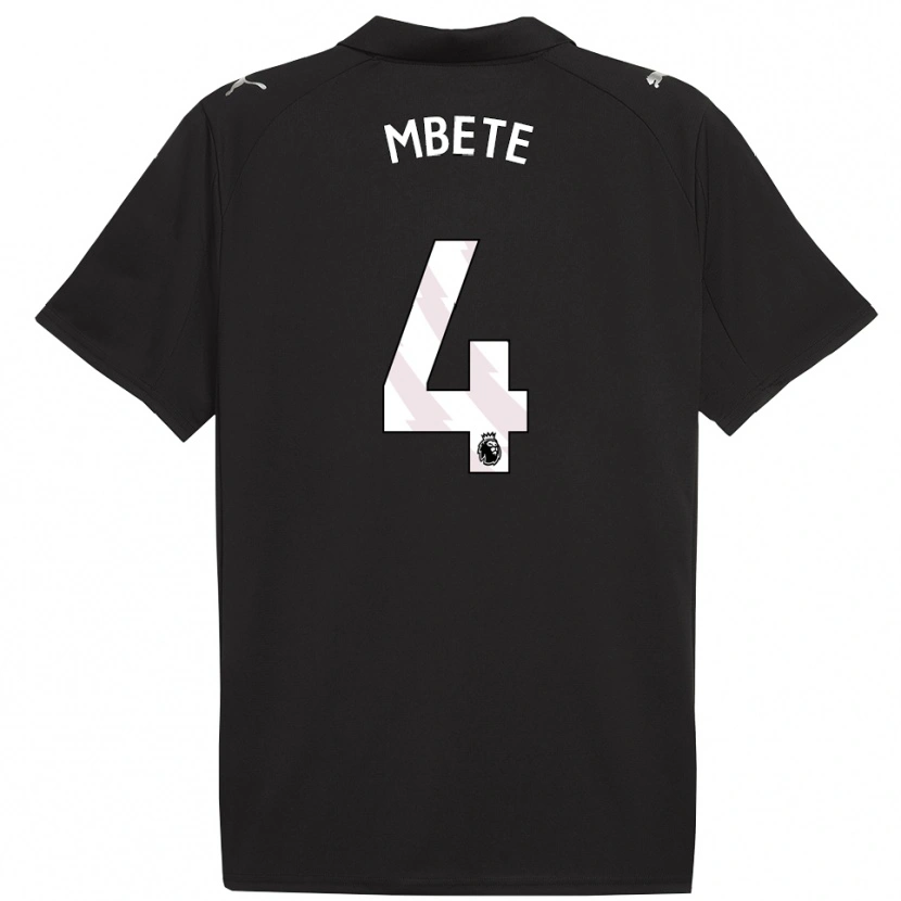Danxen Damen Luke Mbete #4 Schwarz Weiß Auswärtstrikot Trikot 2025/26 T-Shirt Österreich