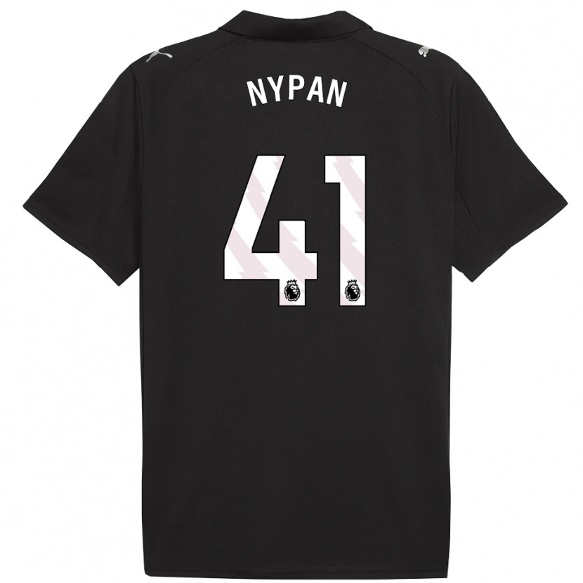 Danxen Damen Sverre Nypan #41 Schwarz Weiß Auswärtstrikot Trikot 2025/26 T-Shirt Österreich