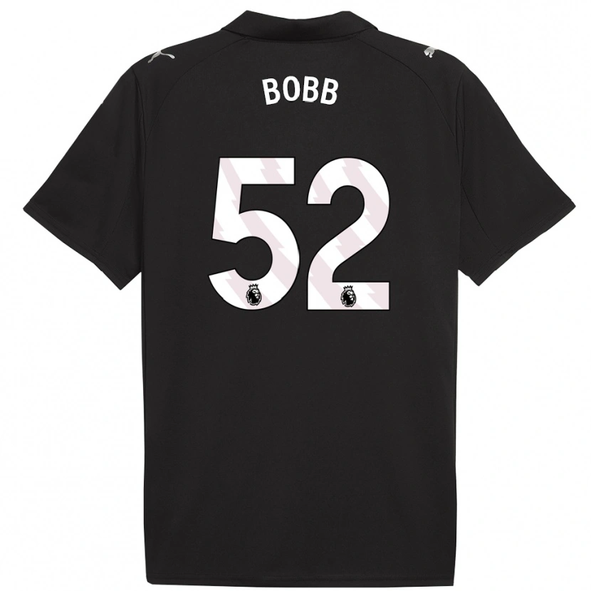 Danxen Damen Oscar Bobb #52 Schwarz Weiß Auswärtstrikot Trikot 2025/26 T-Shirt Österreich