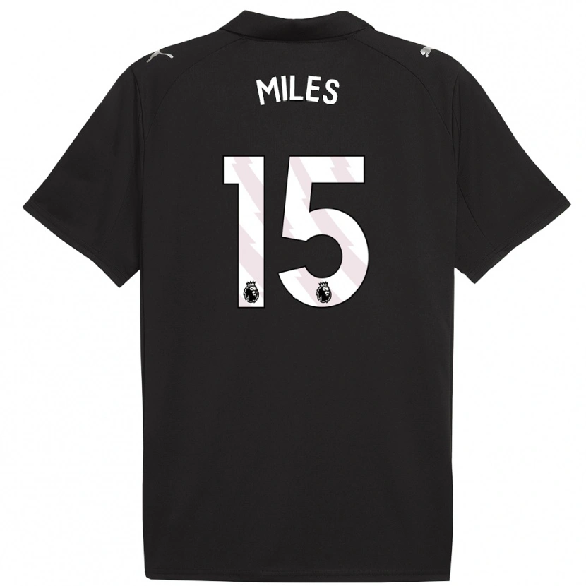 Danxen Damen Harrison Miles #15 Schwarz Weiß Auswärtstrikot Trikot 2025/26 T-Shirt Österreich
