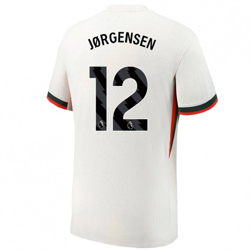 Danxen Damen Filip Jørgensen #12 Weiß Grün Auswärtstrikot Trikot 2025/26 T-Shirt Österreich