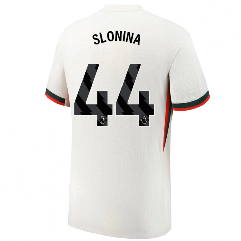 Danxen Damen Gabriel Slonina #44 Weiß Grün Auswärtstrikot Trikot 2025/26 T-Shirt Österreich