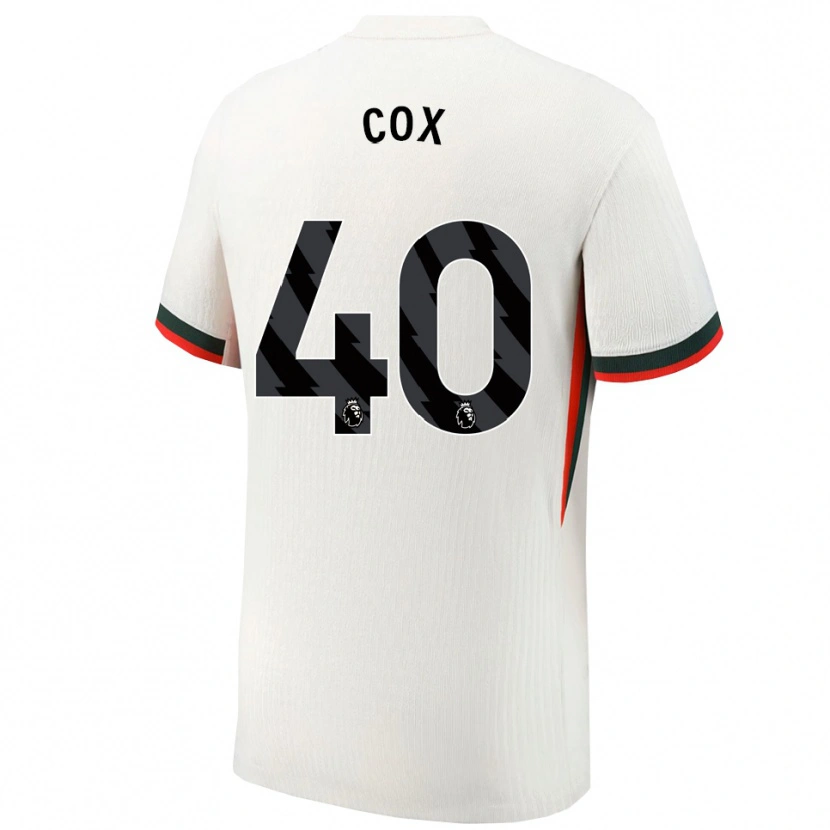 Danxen Damen Katie Cox #40 Weiß Grün Auswärtstrikot Trikot 2025/26 T-Shirt Österreich