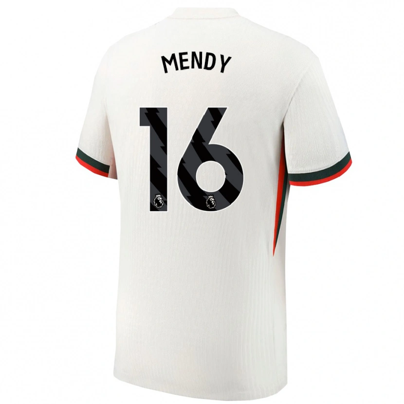 Danxen Damen Edouard Mendy #16 Weiß Grün Auswärtstrikot Trikot 2025/26 T-Shirt Österreich