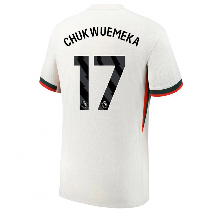 Danxen Damen Carney Chukwuemeka #17 Weiß Grün Auswärtstrikot Trikot 2025/26 T-Shirt Österreich