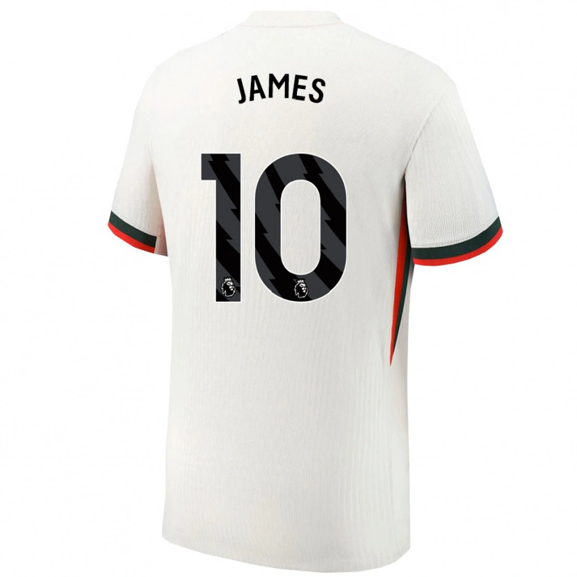 Danxen Damen Lauren James #10 Weiß Grün Auswärtstrikot Trikot 2025/26 T-Shirt Österreich