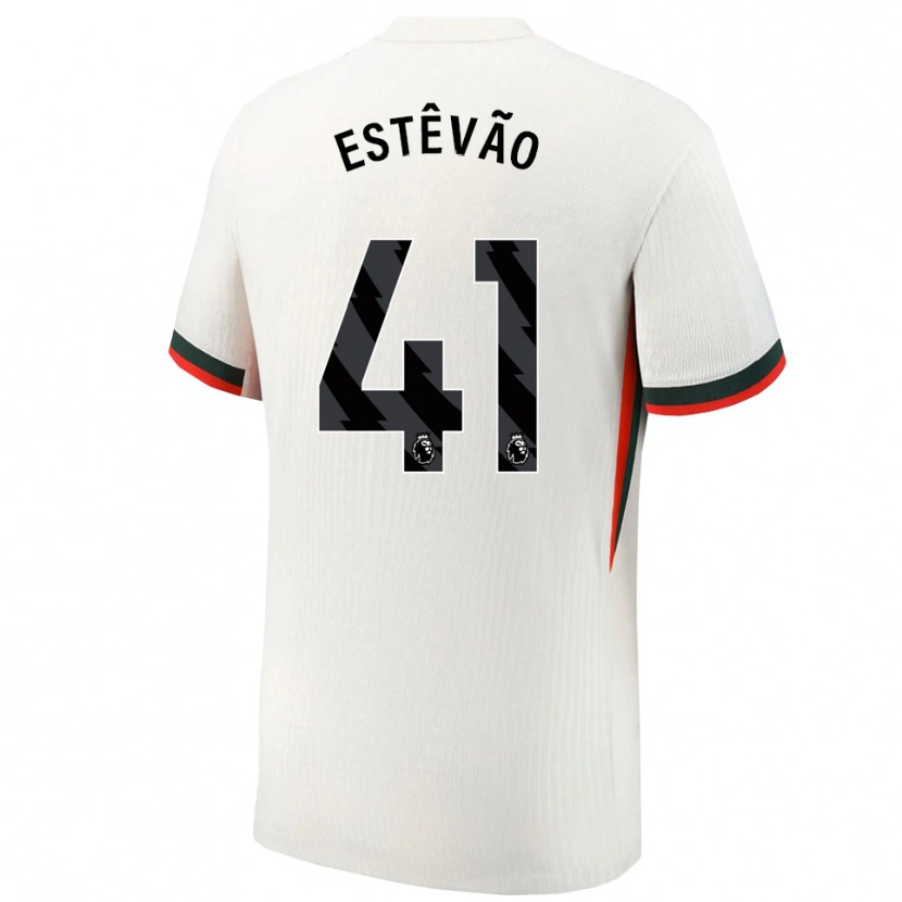 Danxen Damen Estêvão #41 Weiß Grün Auswärtstrikot Trikot 2025/26 T-Shirt Österreich