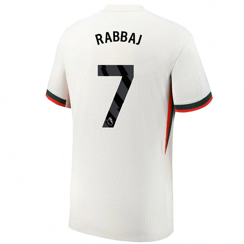 Danxen Damen Ibrahim Rabbaj #7 Weiß Grün Auswärtstrikot Trikot 2025/26 T-Shirt Österreich