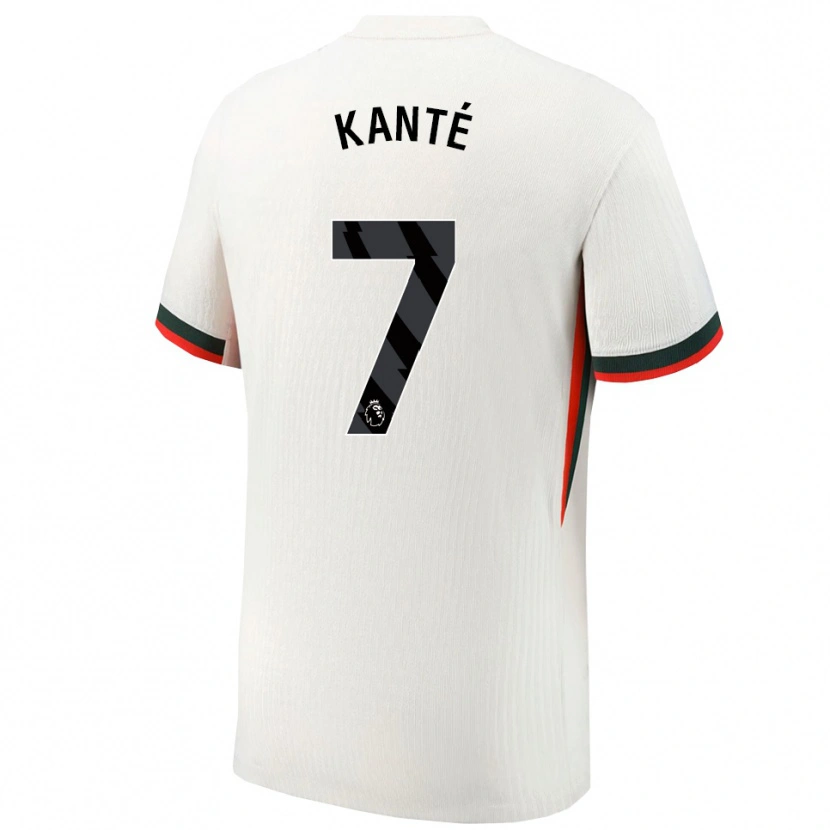 Danxen Damen N'golo Kante #7 Weiß Grün Auswärtstrikot Trikot 2025/26 T-Shirt Österreich