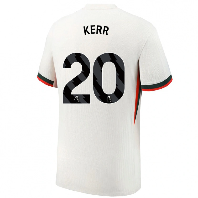 Danxen Damen Sam Kerr #20 Weiß Grün Auswärtstrikot Trikot 2025/26 T-Shirt Österreich