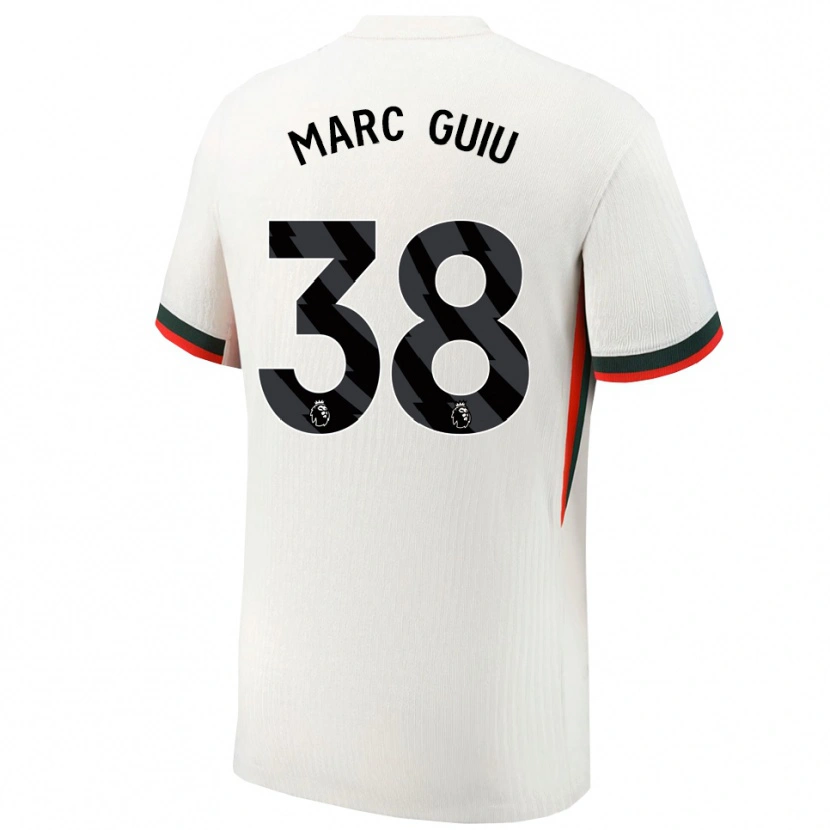 Danxen Damen Marc Guiu #38 Weiß Grün Auswärtstrikot Trikot 2025/26 T-Shirt Österreich