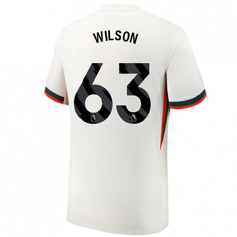 Danxen Damen Kaiden Wilson #63 Weiß Grün Auswärtstrikot Trikot 2025/26 T-Shirt Österreich
