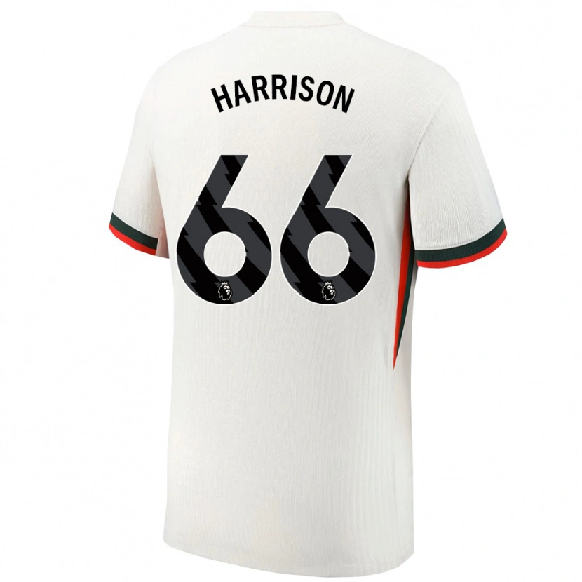 Danxen Damen Ollie Harrison #66 Weiß Grün Auswärtstrikot Trikot 2025/26 T-Shirt Österreich