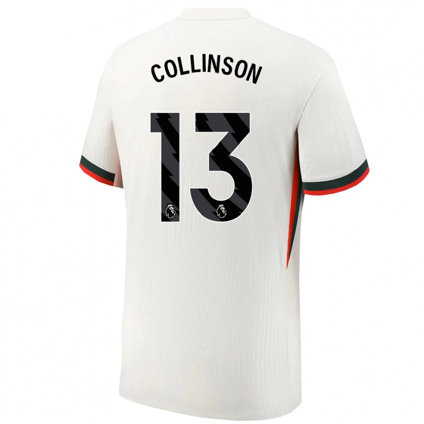 Danxen Damen Isaac Collinson #13 Weiß Grün Auswärtstrikot Trikot 2025/26 T-Shirt Österreich