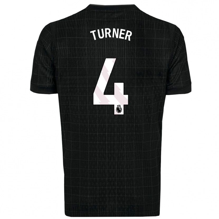 Danxen Damen Amy Turner #4 Schwarz Grau Auswärtstrikot Trikot 2025/26 T-Shirt Österreich