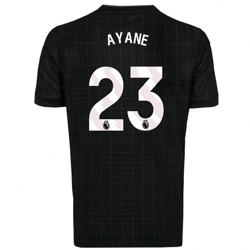 Danxen Damen Rosella Ayane #23 Schwarz Grau Auswärtstrikot Trikot 2025/26 T-Shirt Österreich