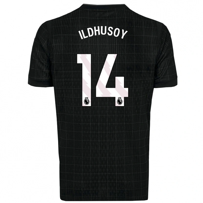 Danxen Damen Celin Bizet Ildhusøy #14 Schwarz Grau Auswärtstrikot Trikot 2025/26 T-Shirt Österreich
