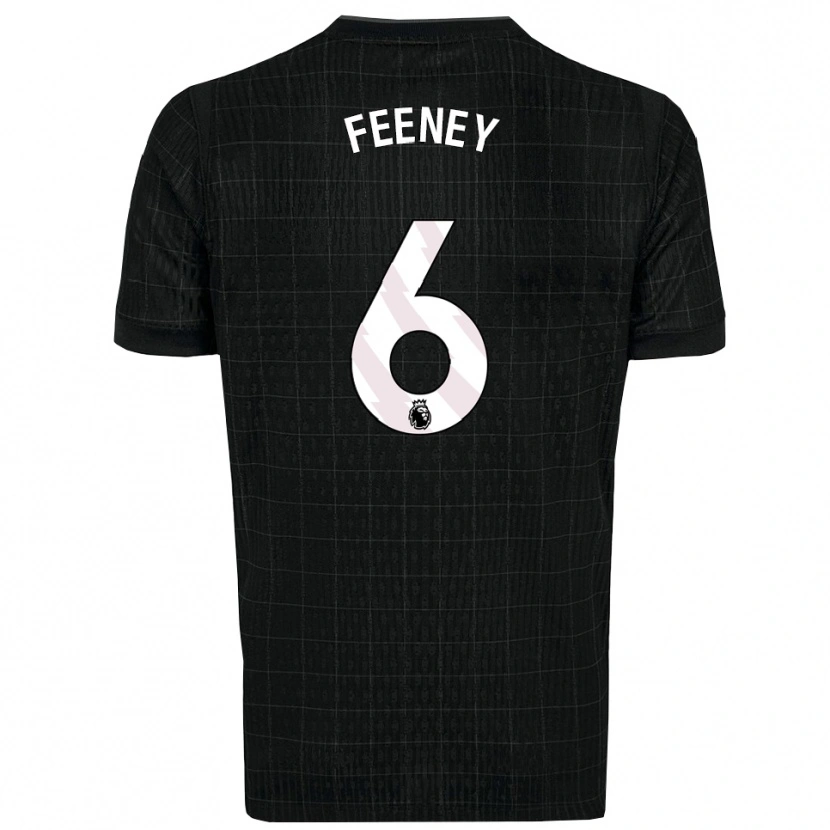 Danxen Damen George Feeney #6 Schwarz Grau Auswärtstrikot Trikot 2025/26 T-Shirt Österreich