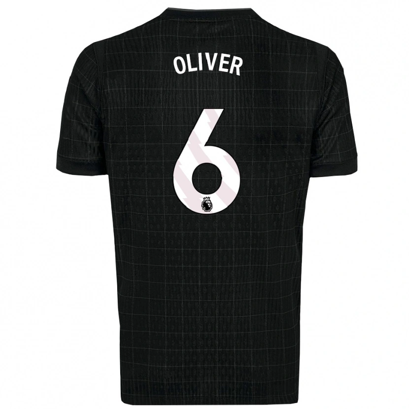 Danxen Damen Dexter Oliver #6 Schwarz Grau Auswärtstrikot Trikot 2025/26 T-Shirt Österreich