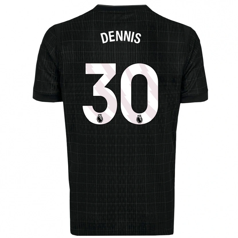 Danxen Damen Araya Dennis #30 Schwarz Grau Auswärtstrikot Trikot 2025/26 T-Shirt Österreich