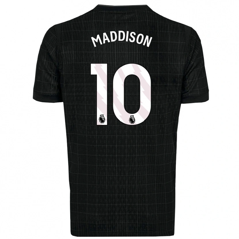 Danxen Damen James Maddison #10 Schwarz Grau Auswärtstrikot Trikot 2025/26 T-Shirt Österreich