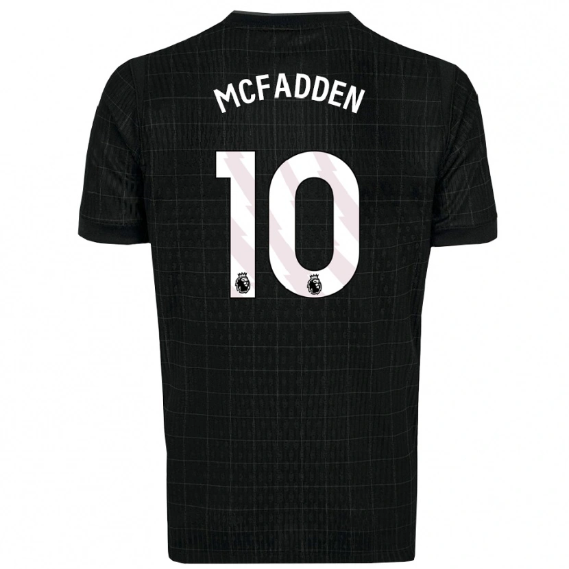 Danxen Damen Max Mcfadden #10 Schwarz Grau Auswärtstrikot Trikot 2025/26 T-Shirt Österreich