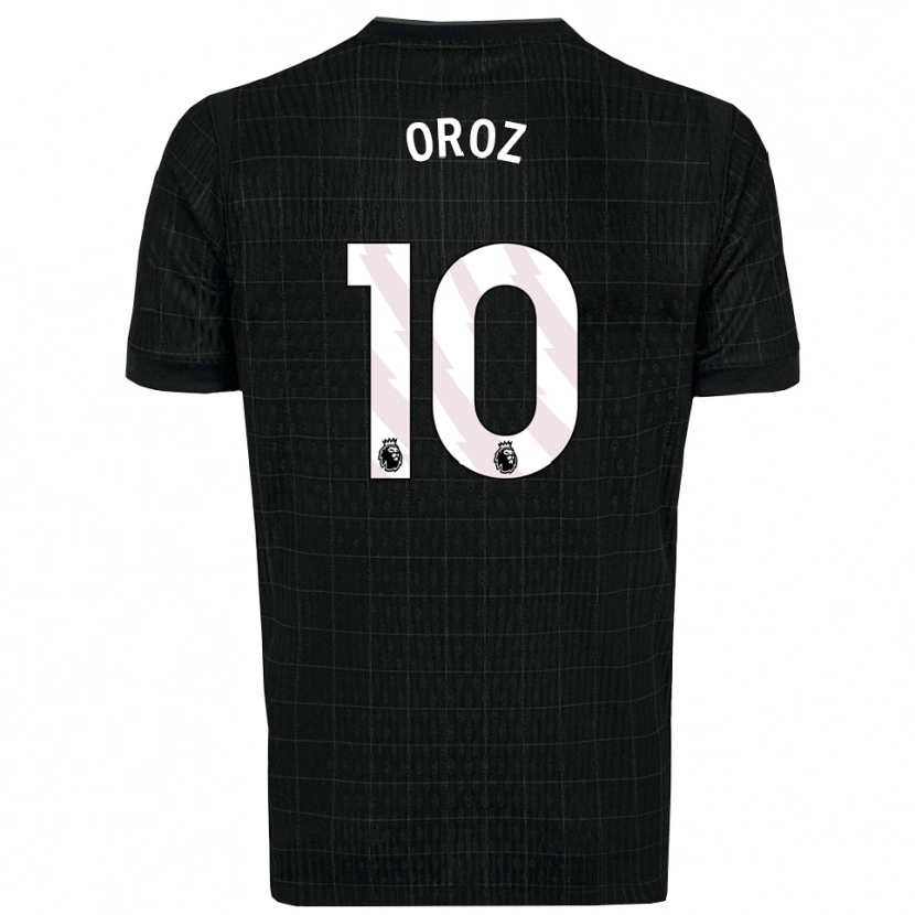 Danxen Damen Maite Oroz #10 Schwarz Grau Auswärtstrikot Trikot 2025/26 T-Shirt Österreich