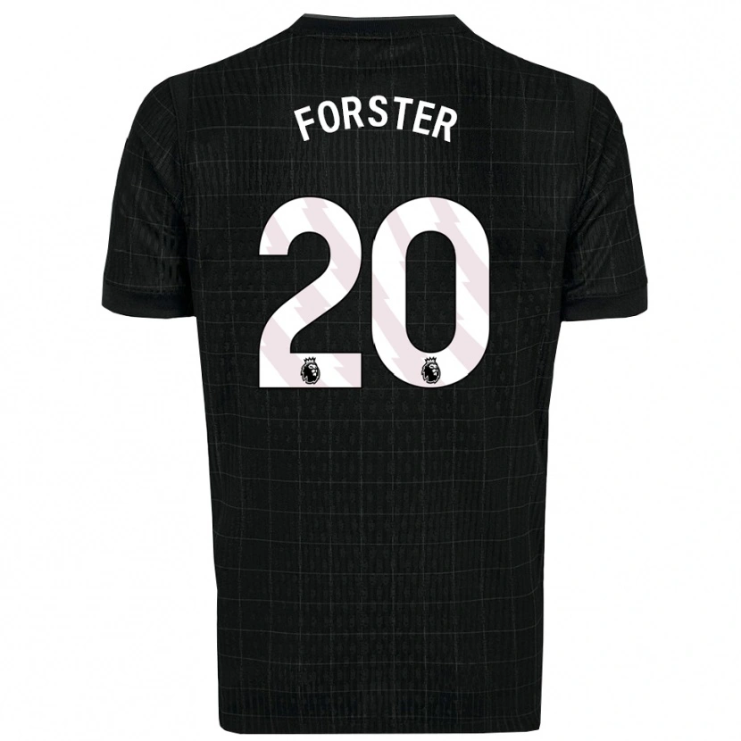 Danxen Damen Fraser Forster #20 Schwarz Grau Auswärtstrikot Trikot 2025/26 T-Shirt Österreich