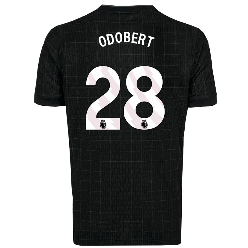 Danxen Damen Wilson Odobert #28 Schwarz Grau Auswärtstrikot Trikot 2025/26 T-Shirt Österreich