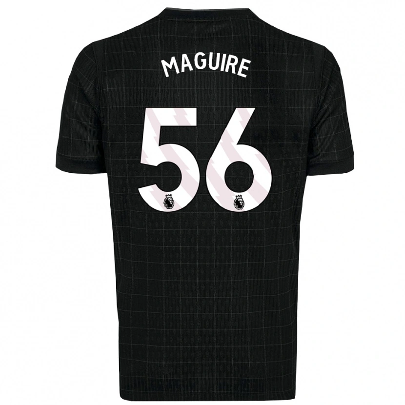 Danxen Damen Aaron Maguire #56 Schwarz Grau Auswärtstrikot Trikot 2025/26 T-Shirt Österreich
