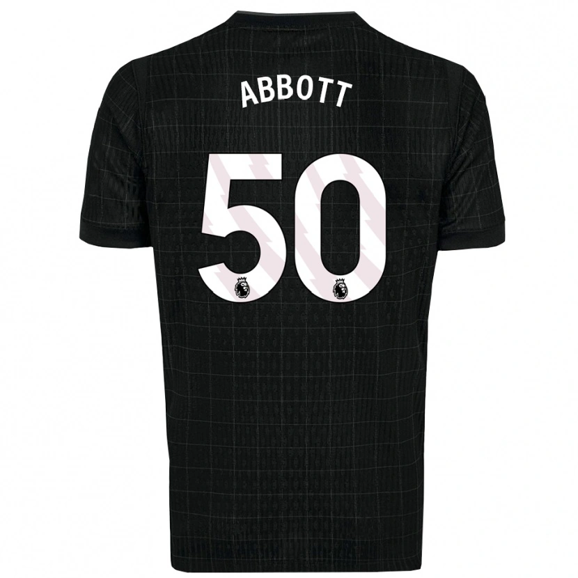 Danxen Damen George Abbott #50 Schwarz Grau Auswärtstrikot Trikot 2025/26 T-Shirt Österreich