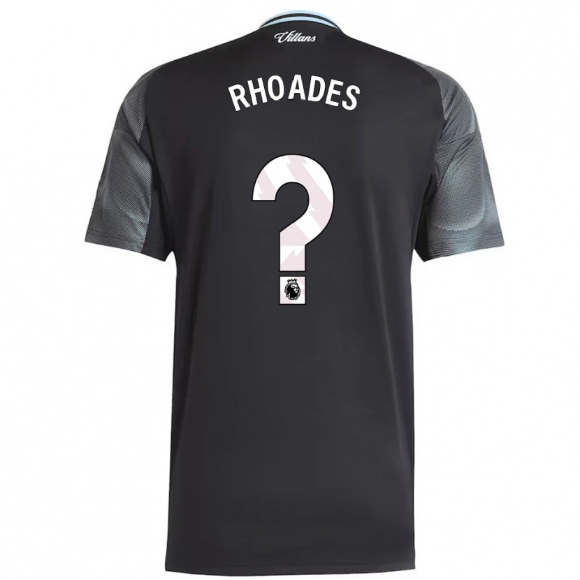 Danxen Damen Harvey Rhoades #0 Schwarz Himmelblau Auswärtstrikot Trikot 2025/26 T-Shirt Österreich