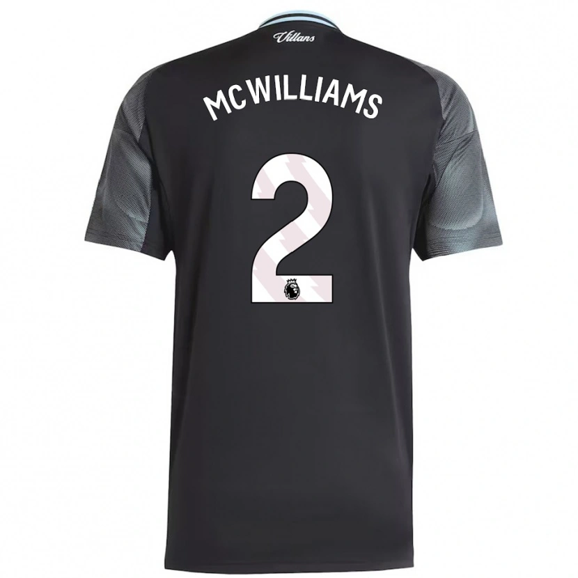 Danxen Damen Ashton Mcwilliams #2 Schwarz Himmelblau Auswärtstrikot Trikot 2025/26 T-Shirt Österreich
