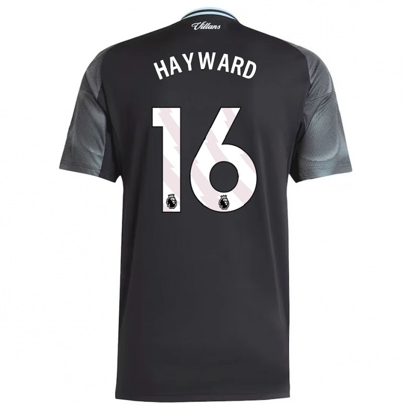 Danxen Damen Vinnie Hayward #16 Schwarz Himmelblau Auswärtstrikot Trikot 2025/26 T-Shirt Österreich