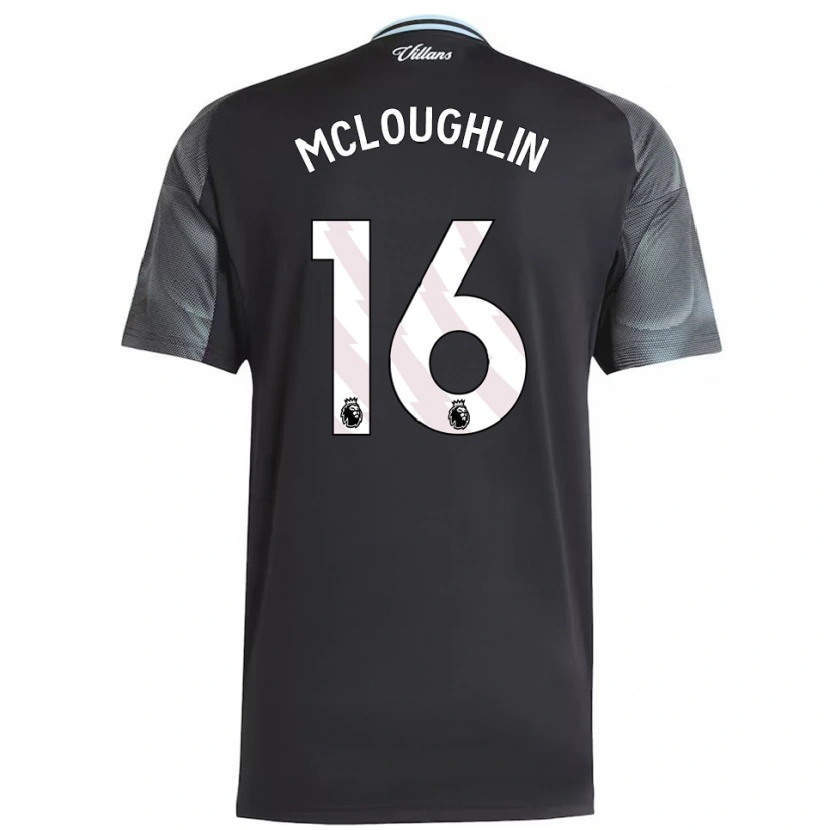 Danxen Damen Olivia Mcloughlin #16 Schwarz Himmelblau Auswärtstrikot Trikot 2025/26 T-Shirt Österreich